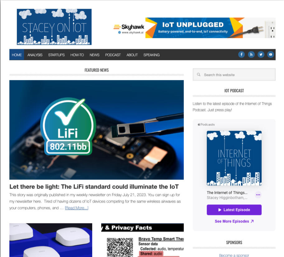 Homepage of Domain Name Wire